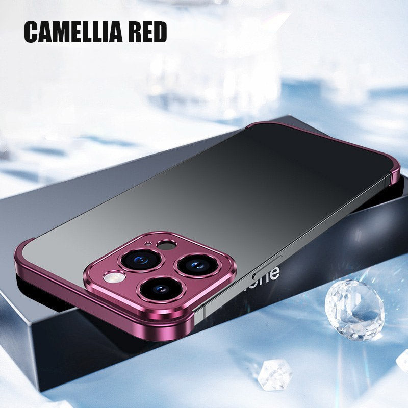 Metall Ecke Pad Rahmen Telefon Fall