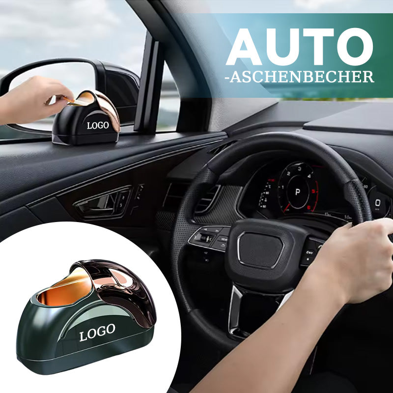 Kreativer Auto-Aschenbecher zur Vermeidung von Ascheflug