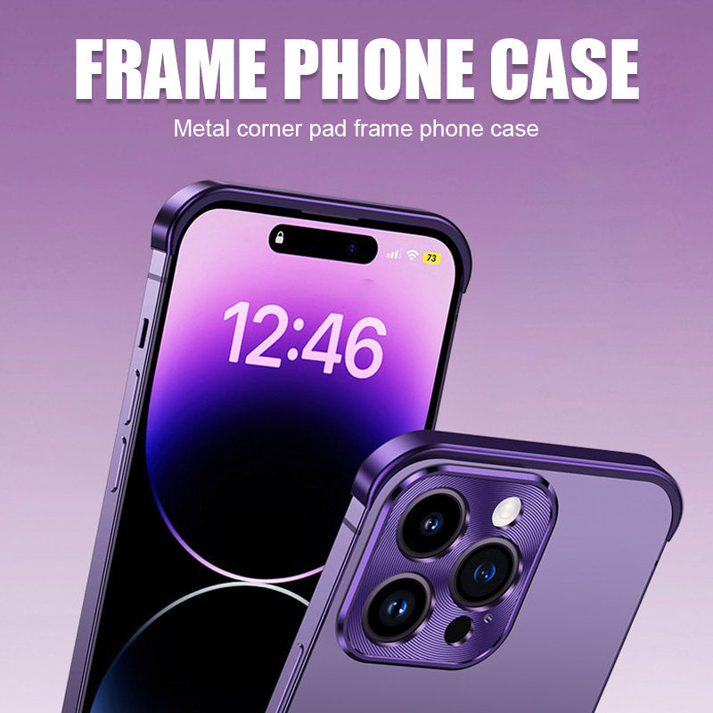 Metall Ecke Pad Rahmen Telefon Fall