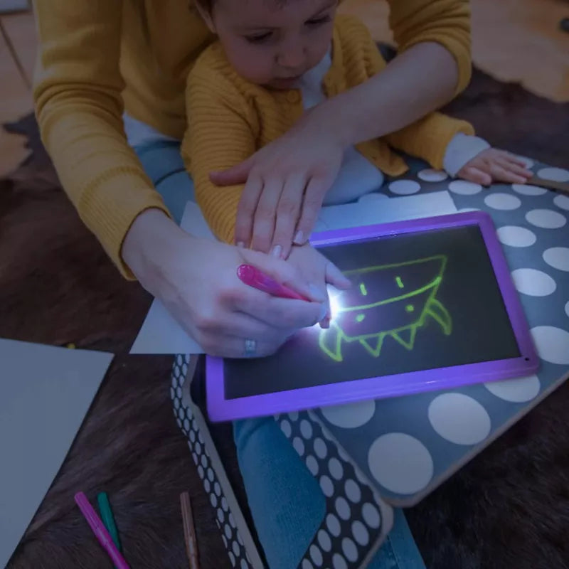 🎁2023-Weihnachten Hot Sale🎁🌟Magic LED Light Drawing Pad - Release the Creativity of Children!☀