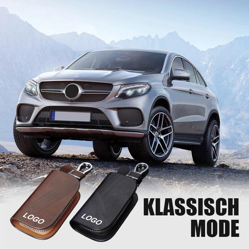 Autoschlüsseletui mit Holzmaserung