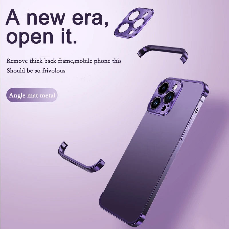 Metall Ecke Pad Rahmen Telefon Fall