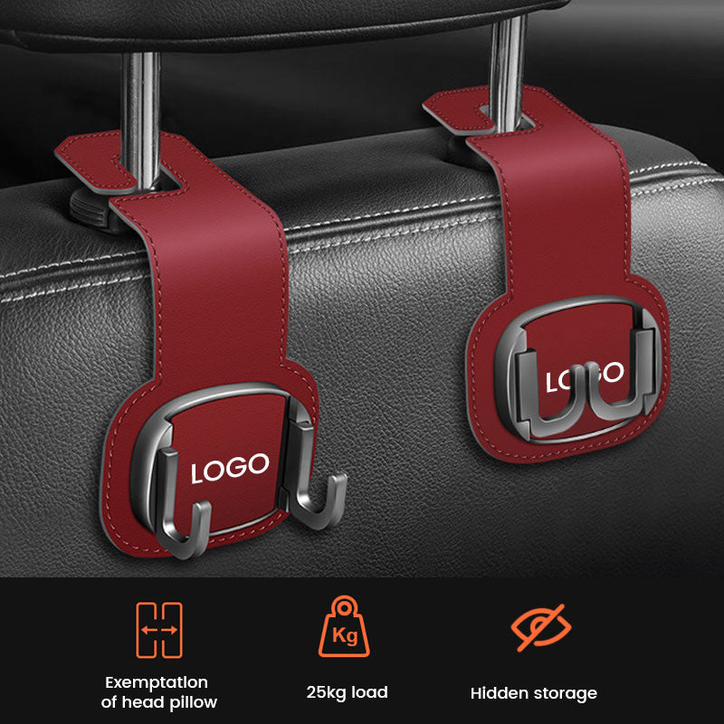 Hidden Fur Hook On The Back Of The Car Seat(2 Pcs)