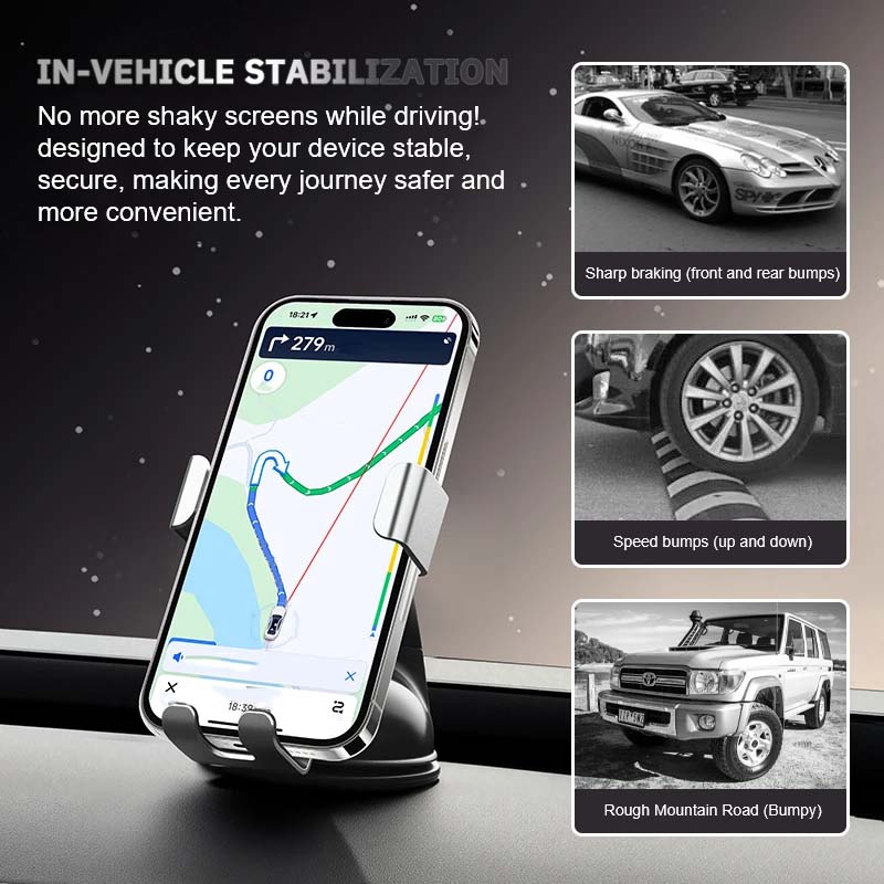Anti-Shake-Handy-Halter für das Auto