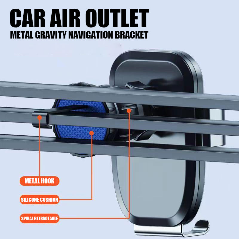 Auto-Luftauslass Metall Schwerkraft Navigation Halterung