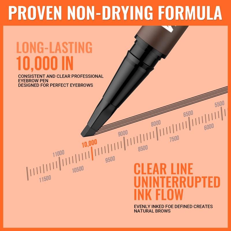 🌟 Erzielen Sie perfekte Augenbrauen – ✨ 4D-Augenbrauenstift – für natürliche, perfekte Augenbrauen und Eyeliner den ganzen Tag lang! 💁♀