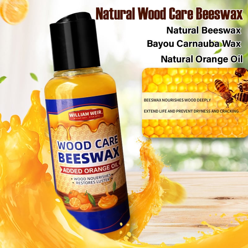 Natürlicher Bienenwachs & Orangenöl Holzkonditionierer