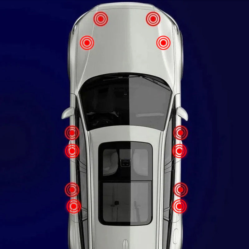 Auto-Logo Tür Schock Aufkleber Stille Dichtung Kissen Stoßdämpfende Dichtung