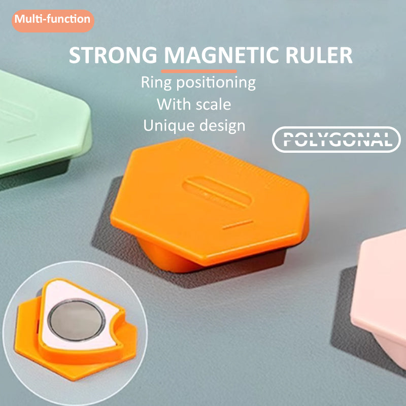 Neues (Magician) polygonales, starkes Magnetmessgerät, Mehrzweck-Kantenpositionierungswerkzeug für Nähmaschinen