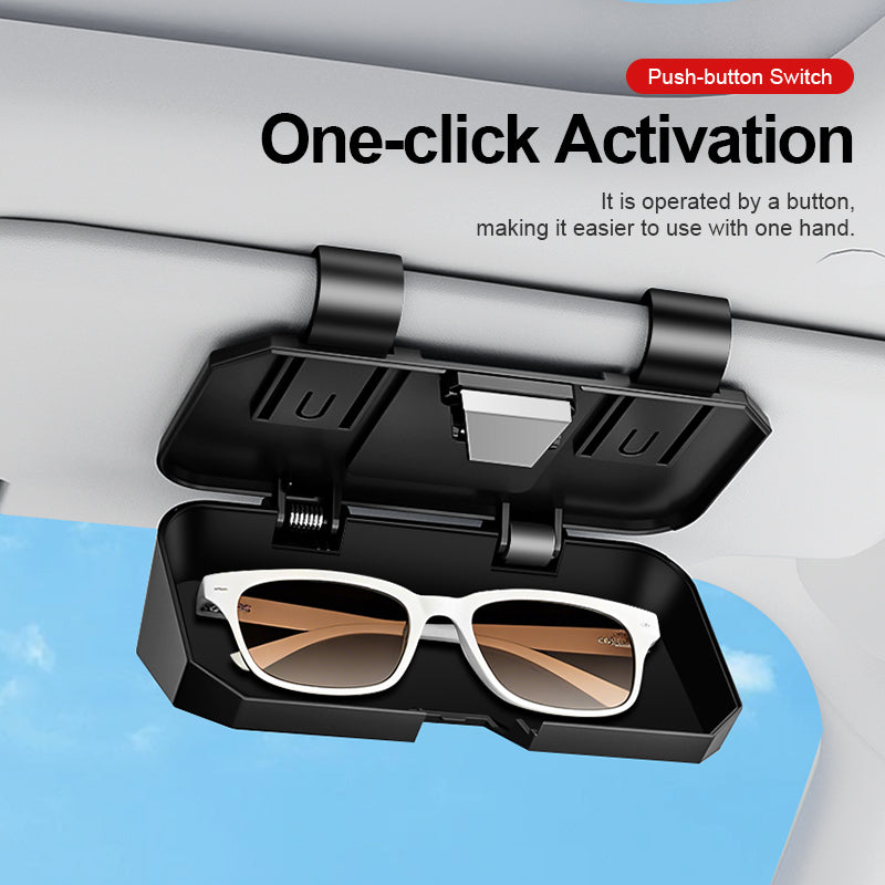 👓Brillenetui für die Sonnenblende im Auto🚗