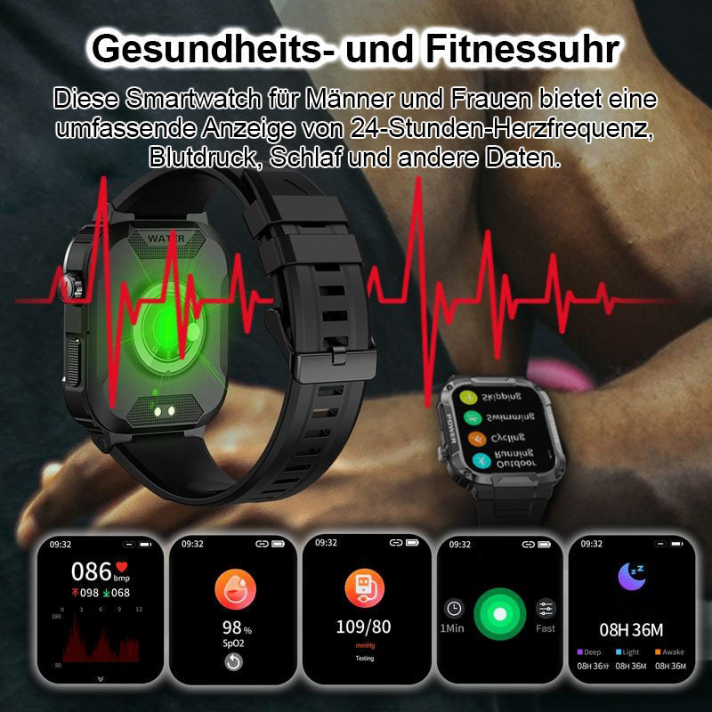 ⌚2024 VERBESSERTE MILITÄR-SMARTWATCH