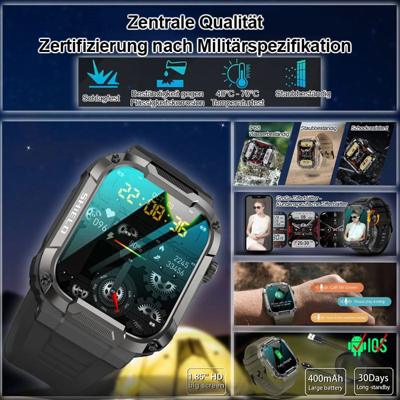 ⌚2024 VERBESSERTE MILITÄR-SMARTWATCH