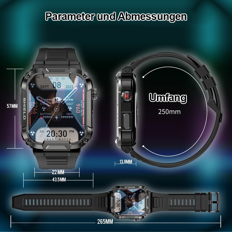 ⌚2024 VERBESSERTE MILITÄR-SMARTWATCH