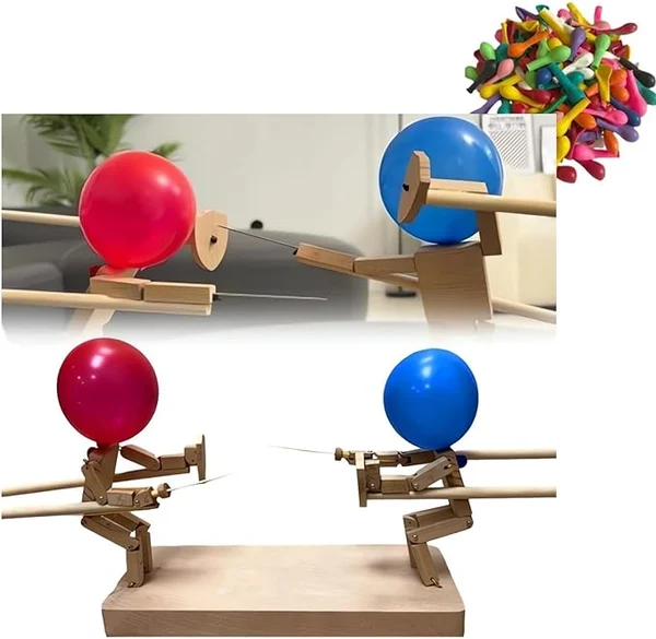 ⚔️HANDMADE FECHTPUPPEN AUS HOLZ