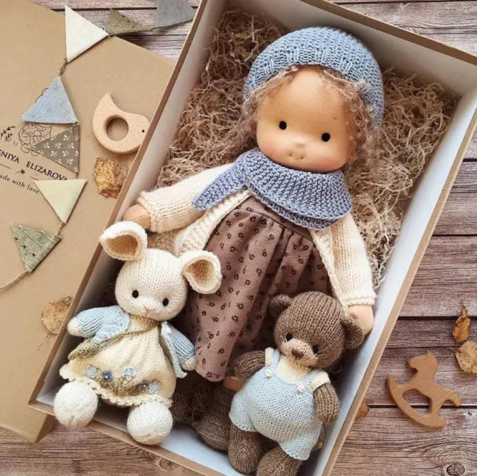 🔥Letzter Tag 49% Rabatt - 👧Handmade Waldorf Doll