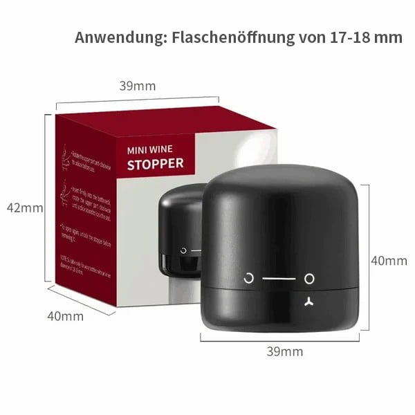 ❤️LETZTER TAG-49% RABATT🥂Mit Silikon versiegelter Wein, Bier und Champagnerstopfen