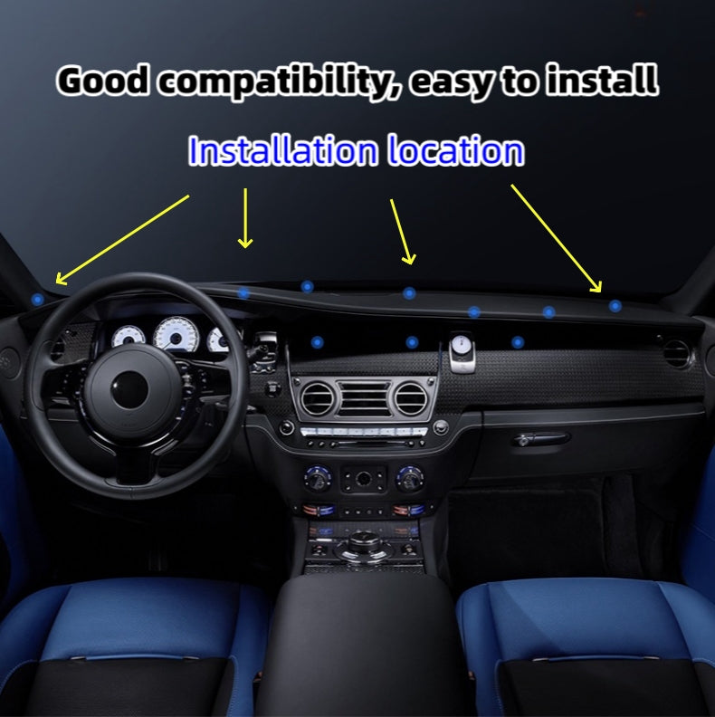 Magnetische Handy-Navigationshalterung für das Auto (mit Laser-Autologo)