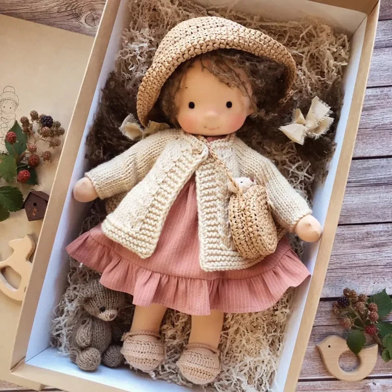 🔥Letzter Tag 49% Rabatt - 👧Handmade Waldorf Doll