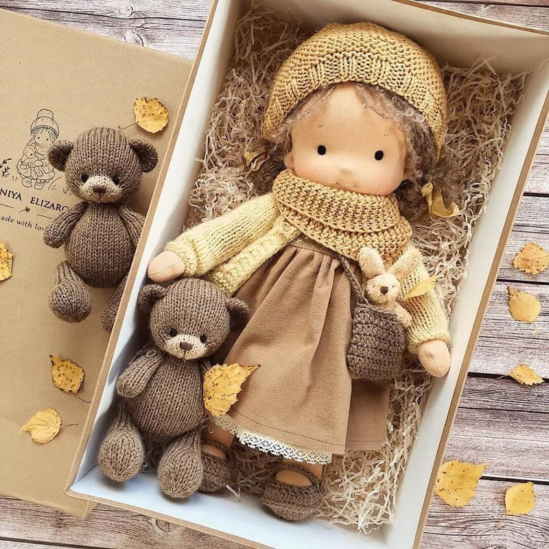🔥Letzter Tag 49% Rabatt - 👧Handmade Waldorf Doll