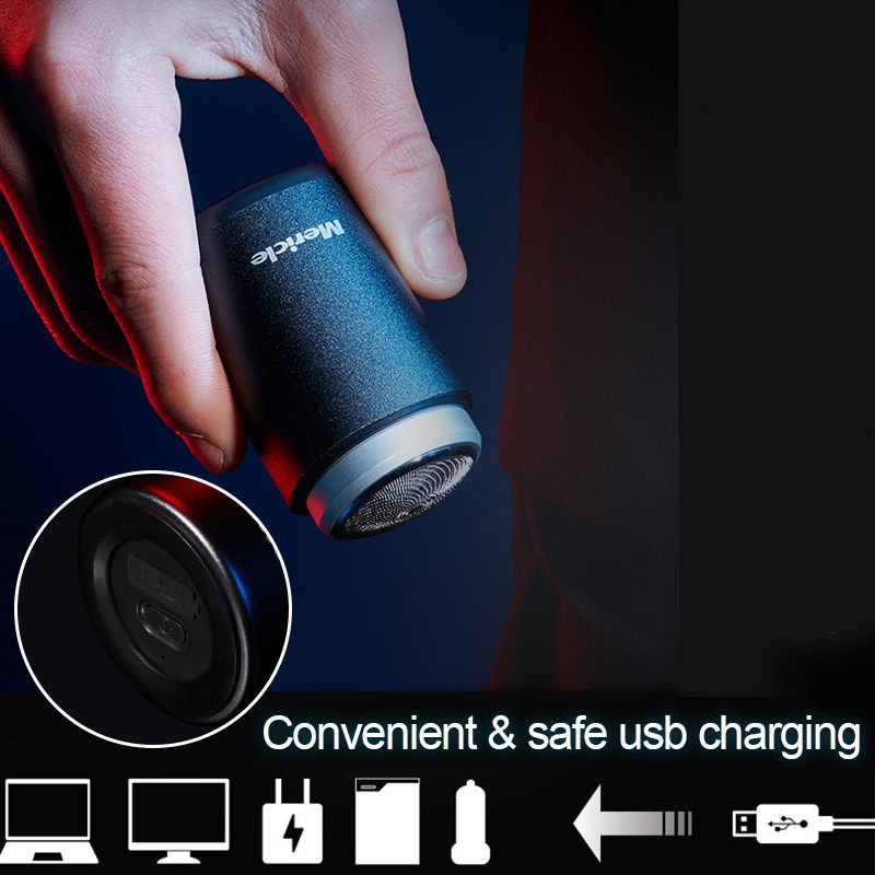 Pousbo® Kompakter, waschbarer Elektrorasierer