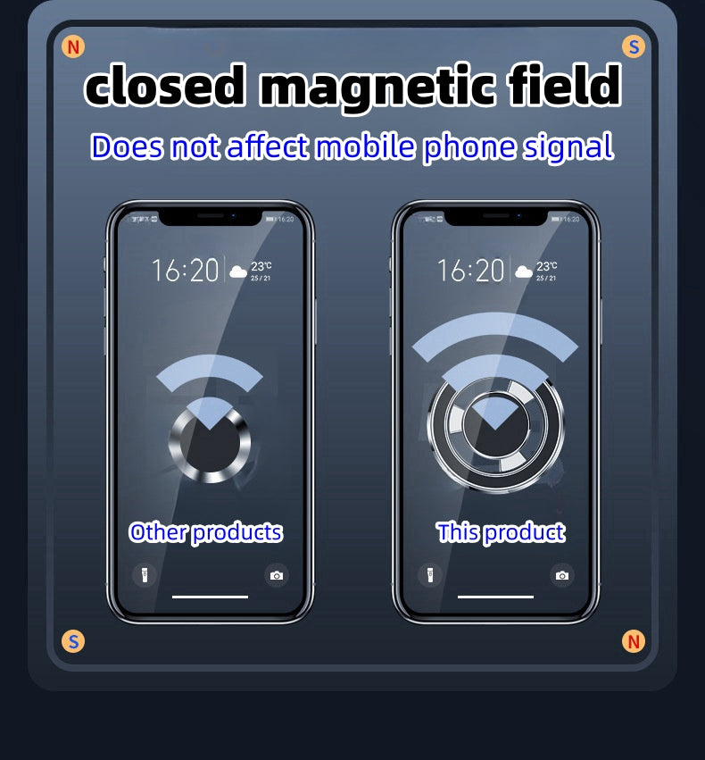 Magnetische Handy-Navigationshalterung für das Auto (mit Laser-Autologo)