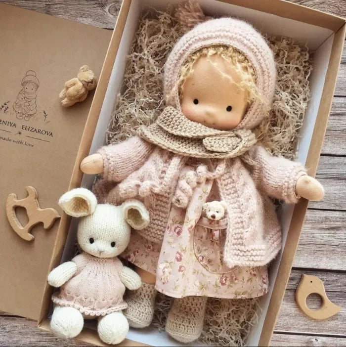 🔥Letzter Tag 49% Rabatt - 👧Handmade Waldorf Doll