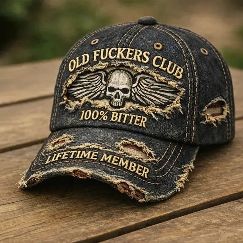 🧢Old F*ckers Club – Vintage-Baseballclub