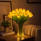 Eine strahlend romantische Tulpenlampe