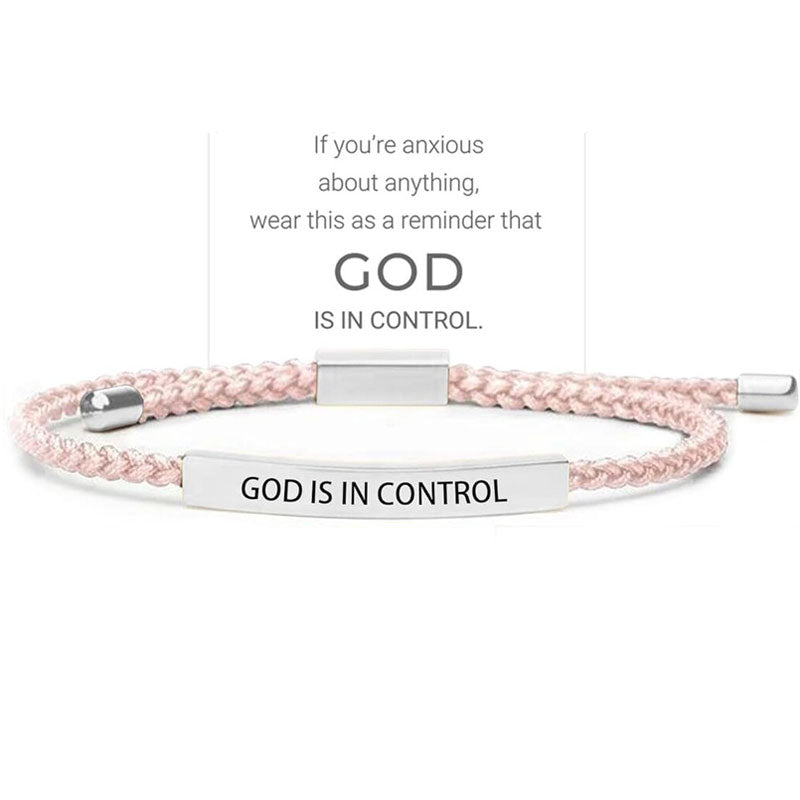 ✨📿 Gewebtes Edelstahlarmband – Motivations- und Inspirationsarmband mit abnehmbarem Aufdruck! ✨🦾