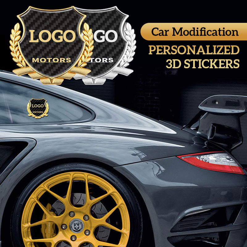 Auto Modifikation Personalisierte 3D Aufkleber(2 Stück)