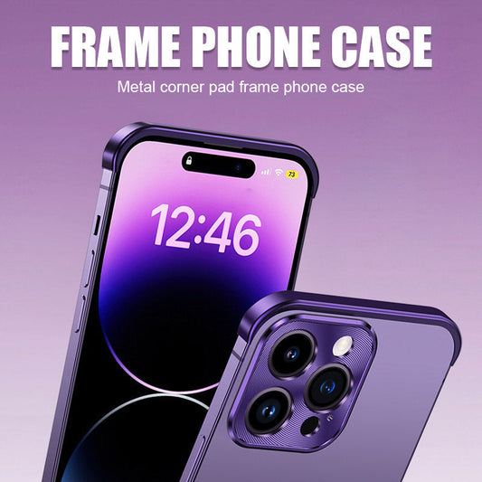 Metall Ecke Pad Rahmen Telefon Fall