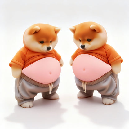 🐶Süßes Hundesilikon-Stoßschutz- und Stressabbau-Spielzeug