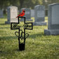 🐦Letzter Verkaufstag – Gedenktafel aus Metall für den Friedhof✝️