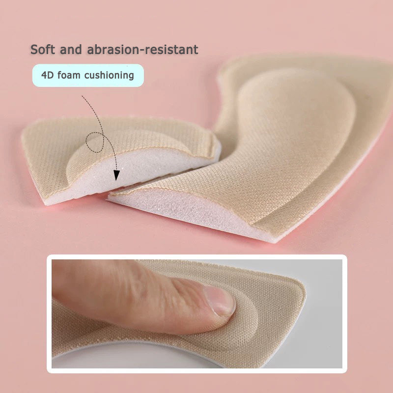 4D Anti-Blasen-Fersenpolster – Verhindern Rutschen und Scheuern (8 Stück)