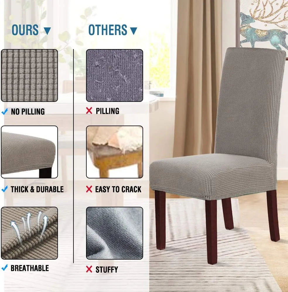 Stuhlhussen – verleihen Sie einem alten Stuhl im Handumdrehen einen neuen und frischen Look!