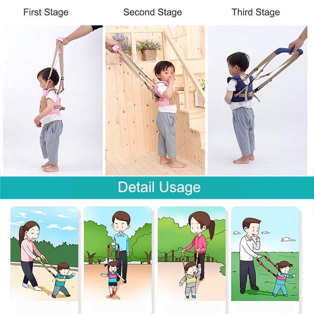 🍼 Kein Bücken, keine Angst vor Stürzen – lassen Sie Ihr Baby ganz entspannt laufen lernen. Eine sicherere Umgebung für Kleinkinder.👶🏻