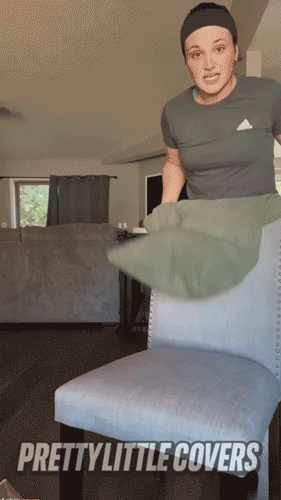 Stuhlhussen – verleihen Sie einem alten Stuhl im Handumdrehen einen neuen und frischen Look!