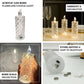 ✨ Crystal Rose Candle Light – Romantisches Licht ohne Schmutz
