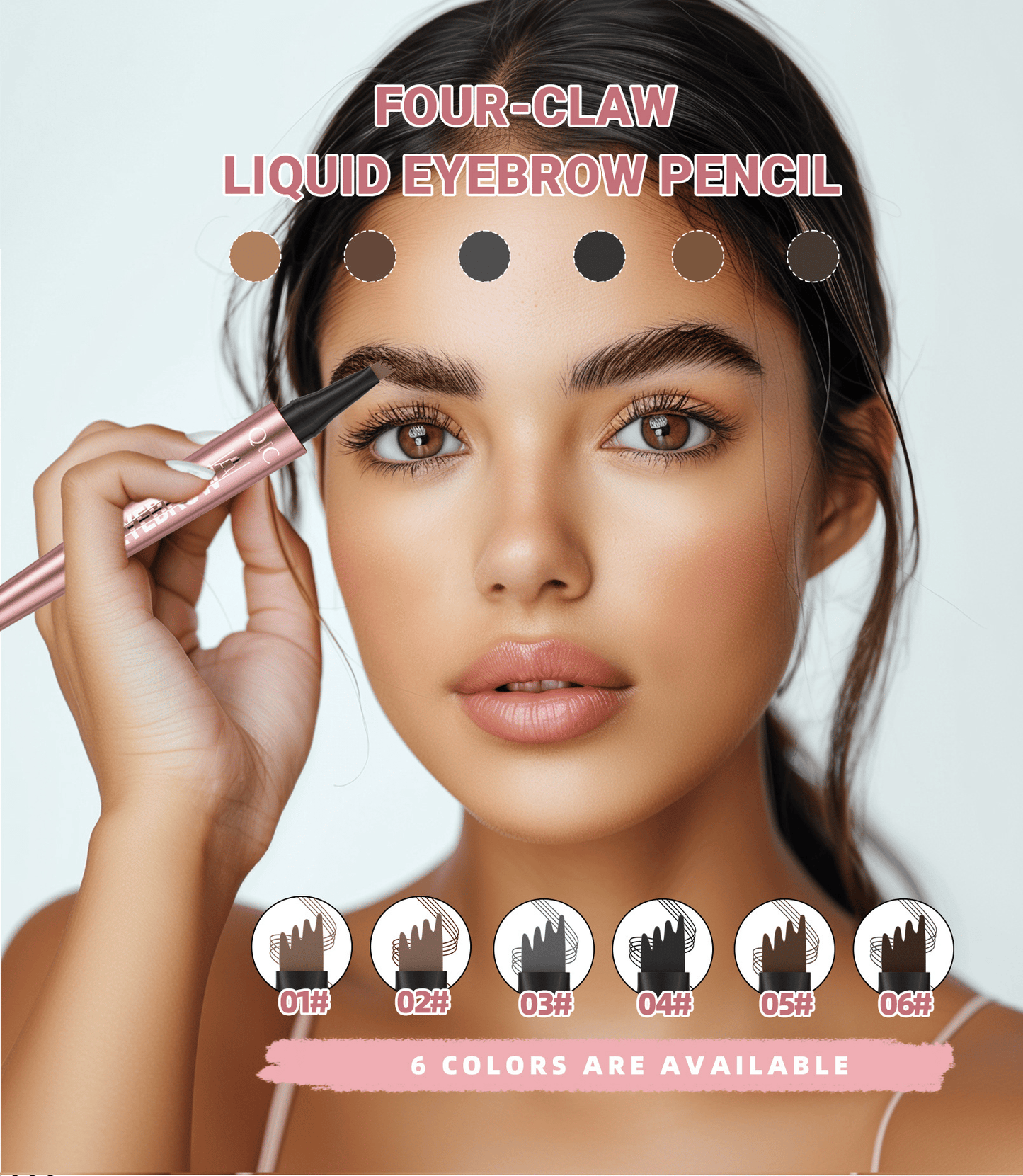 1 kaufen, 1 gratis dazu🌼Wasserfester Micro-Fork-Augenbrauenstift