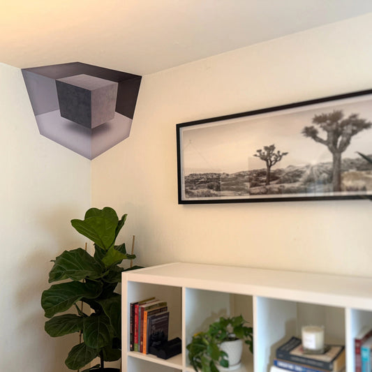 Impossible Corner – Väggkonst som omformar verkligheten 🧠✨