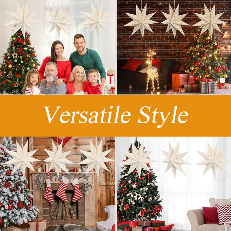 Sternenklare Weihnachtslichter zum Aufhängen