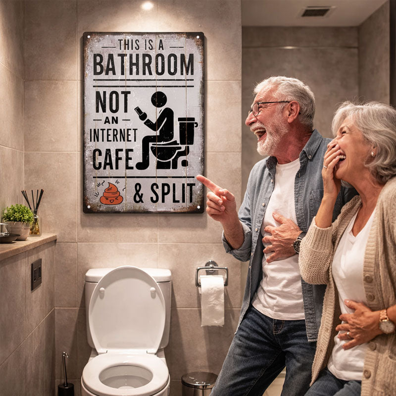 🚽 Dies ist eine Toilette, kein Internetcafé