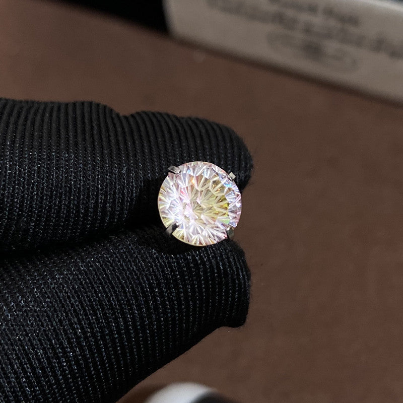 🌈Ohrringe mit Farbwechseleffekt im Feuerwerksschliff aus Zirkonium-Titanstahl – hypoallergen und schlaffreundlich