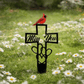 🐦Letzter Verkaufstag – Gedenktafel aus Metall für den Friedhof✝️