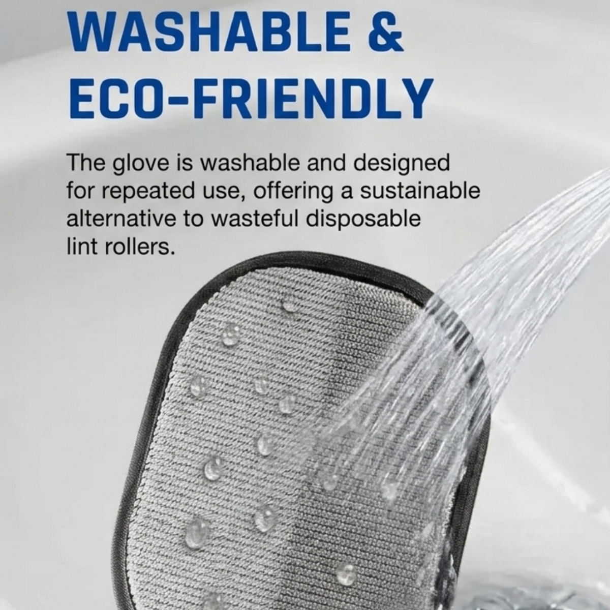 Elektrostatische Tierpflegehandschuhe zur einfachen Entfernung von Katzen- und Hundehaaren mit Bürstendesign in zwei Richtungen