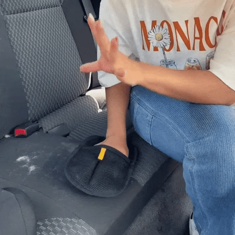 Elektrostatische Tierpflegehandschuhe zur einfachen Entfernung von Katzen- und Hundehaaren mit Bürstendesign in zwei Richtungen