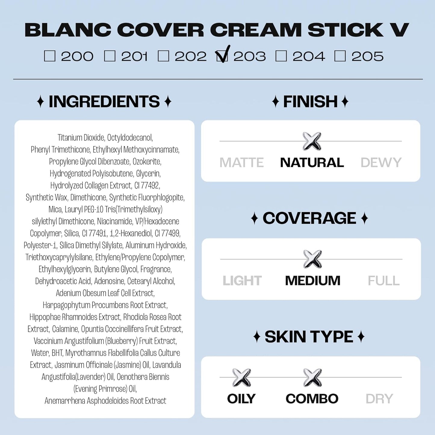 🎁🎉Entdecken Sie Blanc Cover Stick V – alles, was Sie für Ihre Schönheitsroutine benötigen, in einem Produkt!