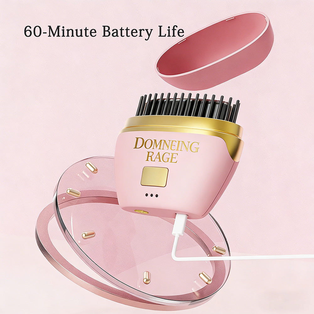💇‍♀️ Tragbare Mini-Haarglättungsbürste mit negativen Ionen