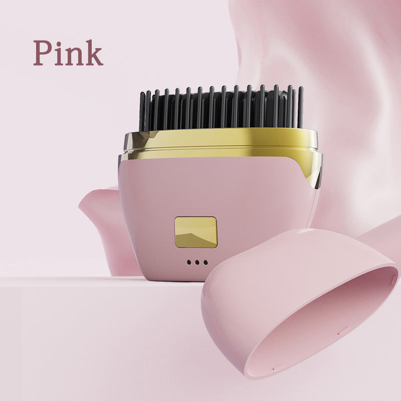 💇‍♀️ Tragbare Mini-Haarglättungsbürste mit negativen Ionen