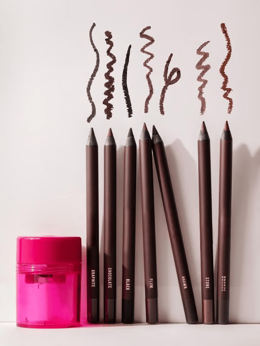 🎁Kaufen Sie 1 und erhalten Sie 1 gratis🔥-🌟24 Stunden wasserfester Eyeliner-Duo, anspitzbarer Kajalstift💦